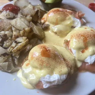 Egg Benny smoked salmon