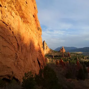 First Ascent guides climbing Rainbow Bridge 5.10+ in Garden of the Gods