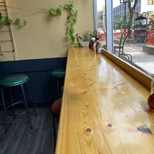 interior, sushi and sashimi