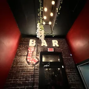 Love this BAR sign too