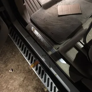 Nastiness in my car. 1st China