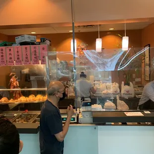 interior, sushi and sashimi