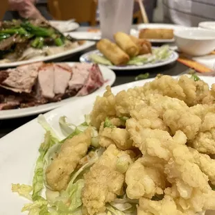Salted fried squid