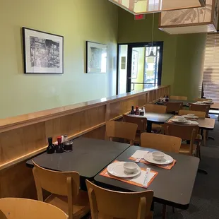 tables and chairs