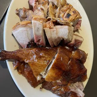 Two meats meal