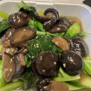 Black mushrooms...Really good.