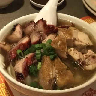 Barbecue Pork And Marinated Chicken