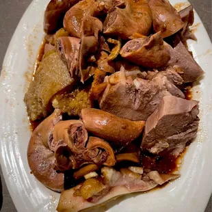 Combination mystery meats  We ate it all.