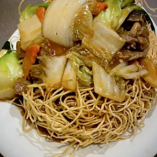 Beef Crispy Noodle