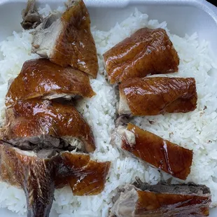 Roast Duck on Rice