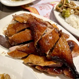 Roasted duck