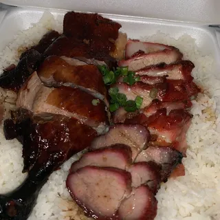 Barbecue Pork and Roast Duck