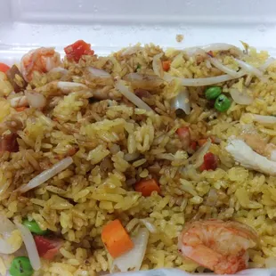 House fried rice. Very good.