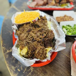 Brisket Baked Potato