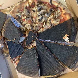 Charred Pizza