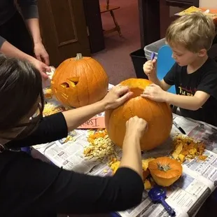 Pumpkin Carving Party