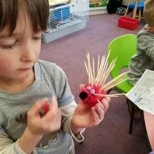 After Quilly the hedgehog visits