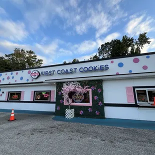 Entrance from outside - plenty of parking