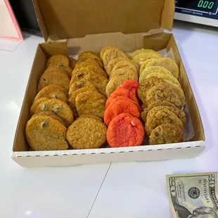 The Proprietor of the business, would not charge me for these cookies. For my Dad's service tomorrow. Thank you!