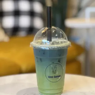 Blue Butterfly Matcha Tea