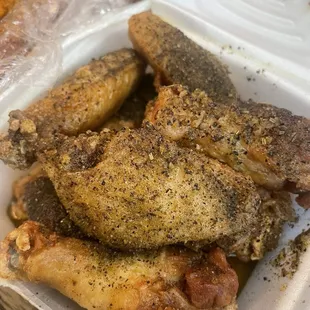Lemon pepper Chicken Wings