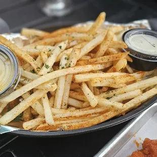 Shaker Fries - Garlic Herb is the best flavor!