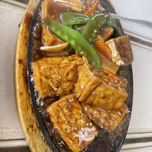 Sizzling Tofu!  It&apos;s a masterpiece!
