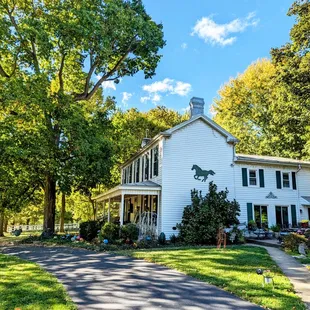 Just outside Cincinnati, First Farm Inn is a real bed and breakfast with a full, healthy, all-you-can eat breakfast.