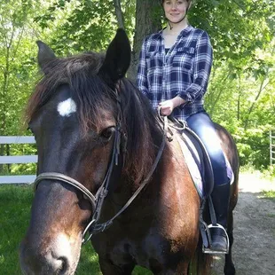 Take a ride through our beautiful landscape on one of our well trained horses.