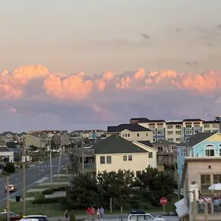 Reflections of a sunset