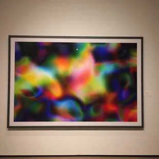 an abstract painting