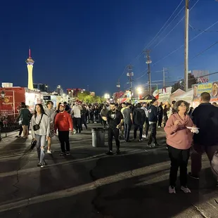 This isn't busy according to friend.