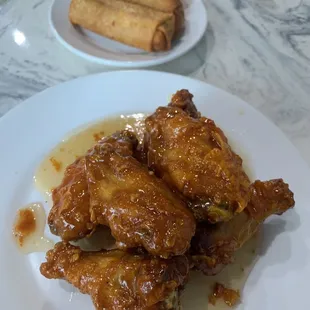 Honey sauce chicken wings