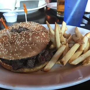 Garlic Steak Sandwich