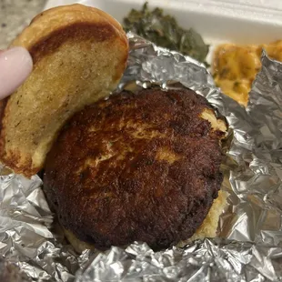 Crab Cake Sandwich