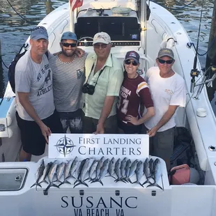 Lots of Spanish Mackerel off of the Oceanfront and Cape Henry. Come get your own!
