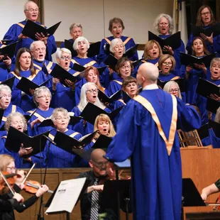 Experience the beauty of classic worship led by our First Pres choir.