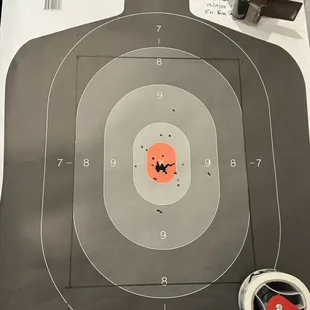 groups are tighter. every shot was in the desired area while qualifying.