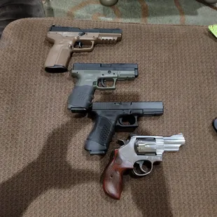 Part of my personal collection of Firearms.