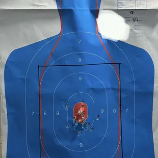 Target I used at the range