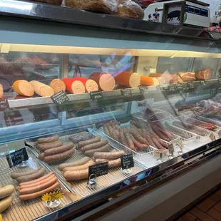Sausages and meats