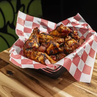 fried chicken wings, bbq wings, chicken, bbq chicken, chicken wings and fried chicken, chicken wings, poultry, fried chicken, food