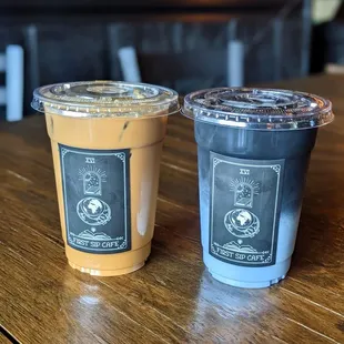 Coconut Jasmine Viet Coffee &amp; Ube Noir Latte