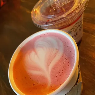 Red Beet Latte