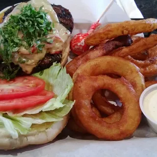 Cilantro Jalapeno Burger