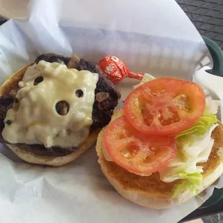 Mushroom Swiss Burger