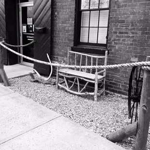the entrance to the second street country saloon