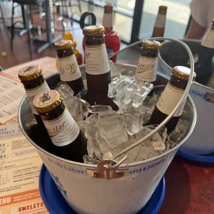 Ice cold miller lite!!!!