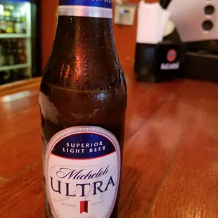 a bottle of ultra