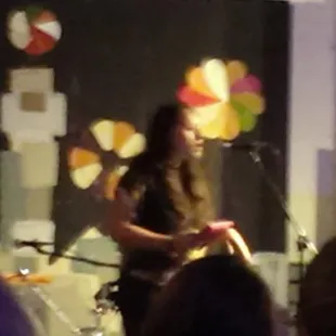 Shay on the mic liberating women everywhere!